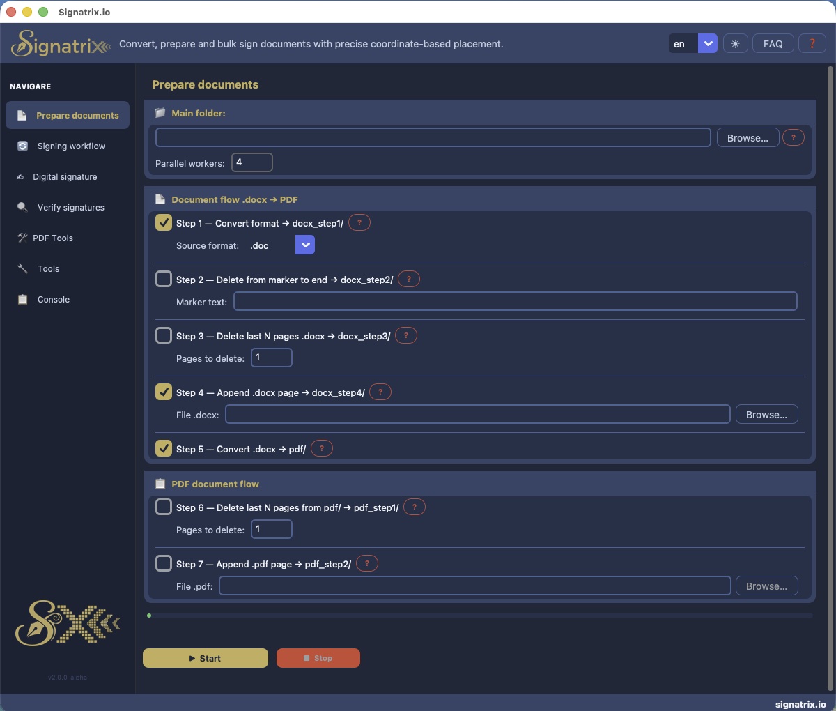 XignAll — Prepare documents